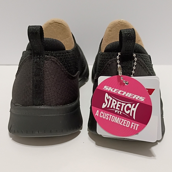 Skechers Arch Fit Refine 2.0 Cascade Women's Black Walking Shoes - Picture 7 of 11